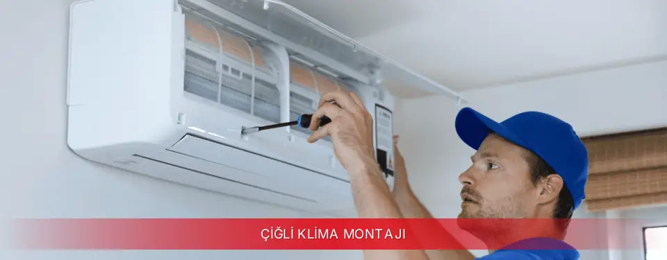 Çiğli İlçemi Kumtel Klima Montajı